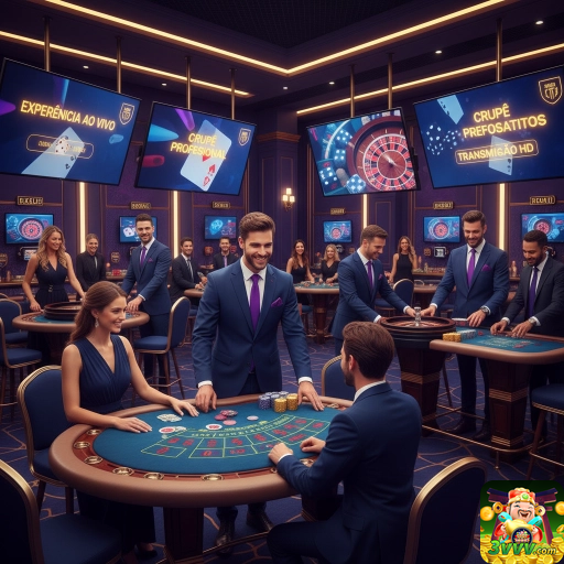 Sinta a Emoção do Cassino ao Vivo 3vvv.com: Realismo em Ação